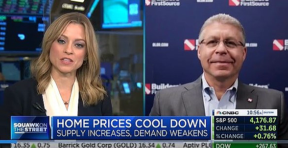 Dave Flitman Discusses Housing Market on CNBC