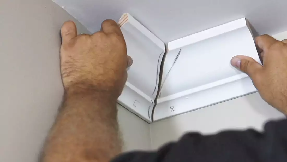 How to Install Crown Moulding for Spotlight Moulding Millwork Video Image